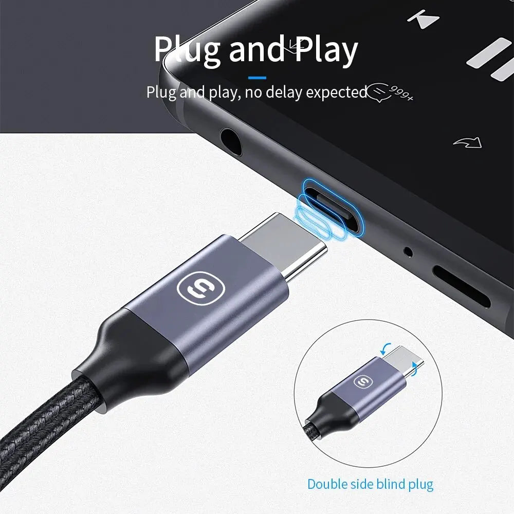 USB Type C 3.5 Jack Earphone Adapter USB C to 3.5Mm Headphones AUX Audio Adapter Cable for Huawei P30 Xiaomi Mi 10 9 Es